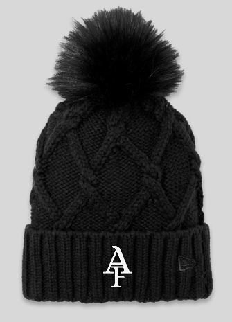 New Era x AF (Faux Black Beanie)