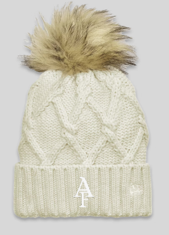 New Era x AF (Faux Ivory Beanie)