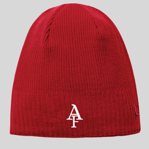 New Era x AF (Winter Red Beanie)